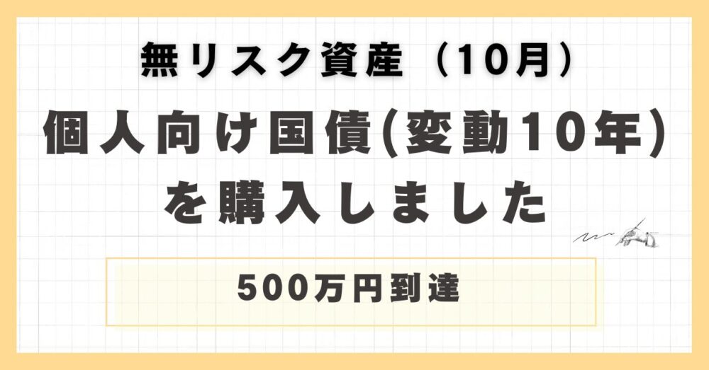 個人向け国債10年のアイキャッチ10月